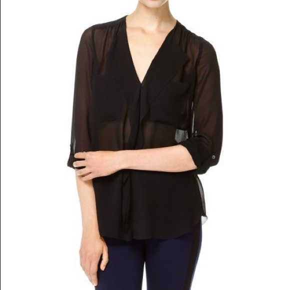 Aritzia Tops - T Babaton Finley Silk Blouse
